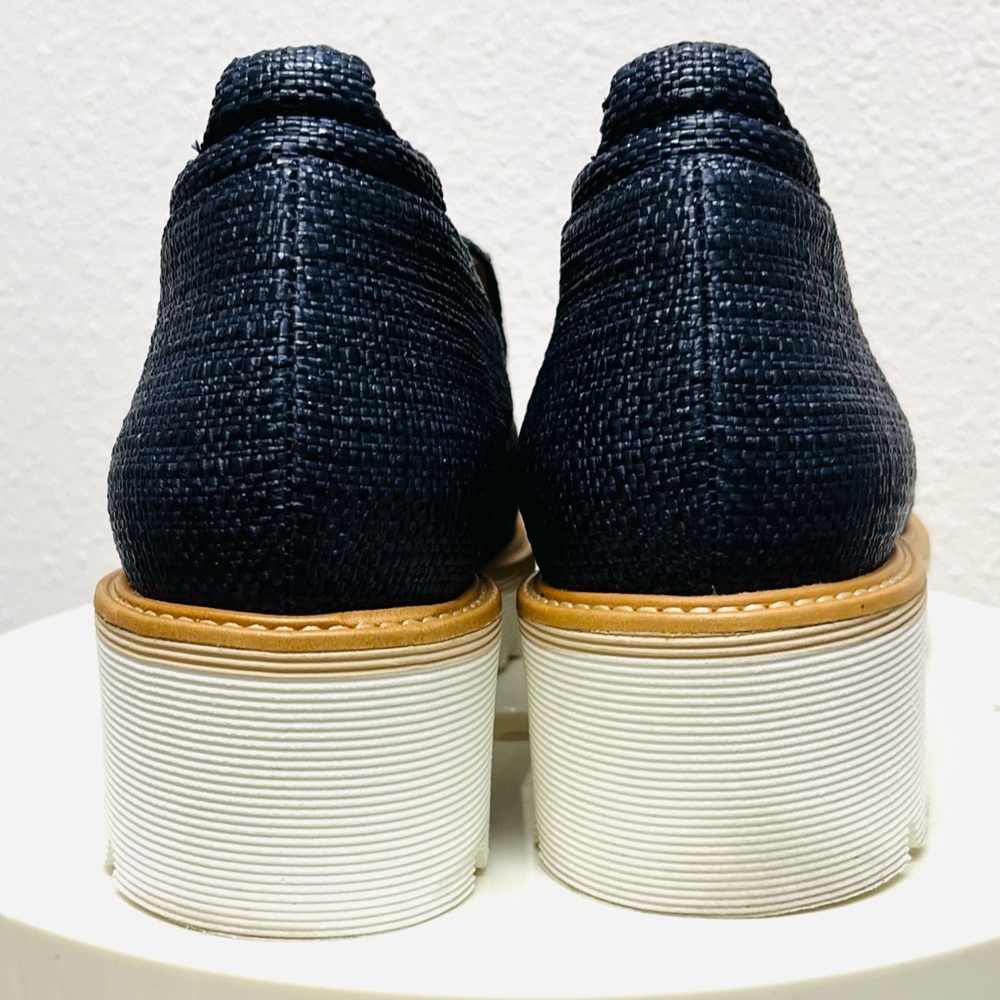 M. Gemi Woven Platform Loafers - Picture 6 of 9